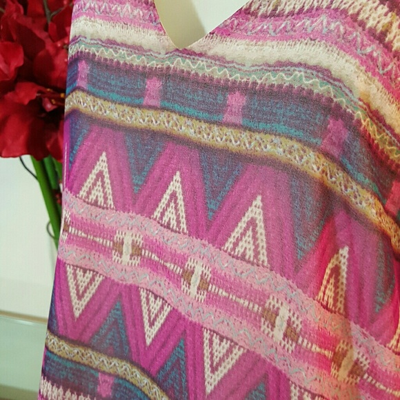 EVERLY Women's Sheer Dress Size L - Picture 2 of 7